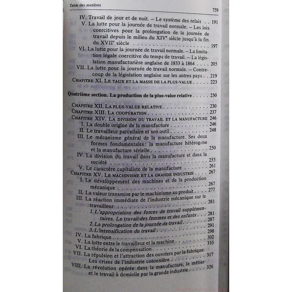 Le Capital - Livre premier
