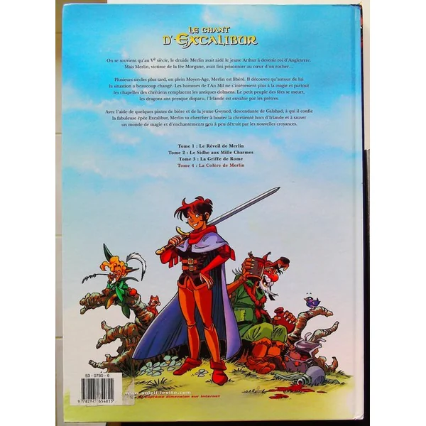 Le Chant d'Excalibur, tome 4 - La colère de Merlin