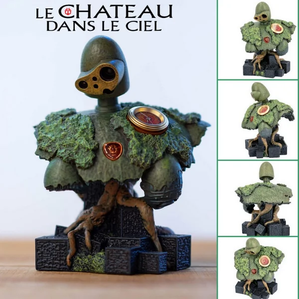 LE CHATEAU DANS LE CIEL Horloge Robot Soldier's Hope Benelic