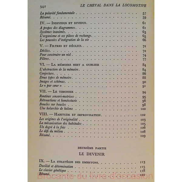 Le cheval dans la locomotive