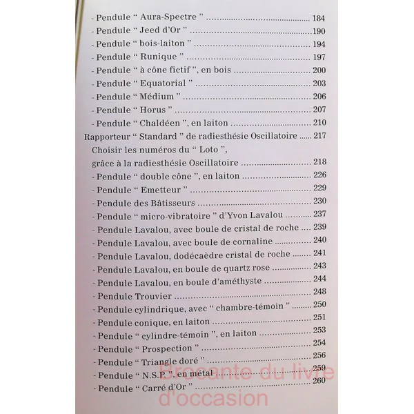 Le grand livre des pendules-