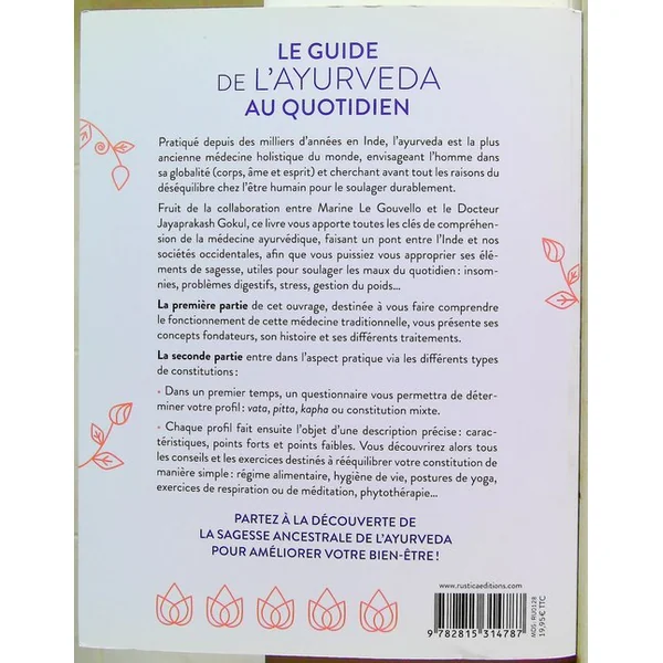 Le guide de l'ayurveda au quotidien