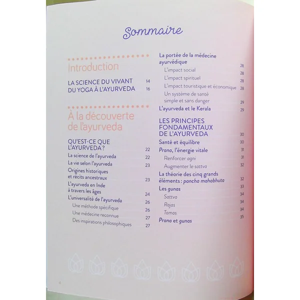 Le guide de l'ayurveda au quotidien