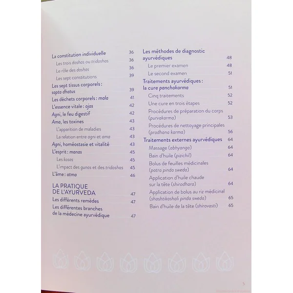Le guide de l'ayurveda au quotidien