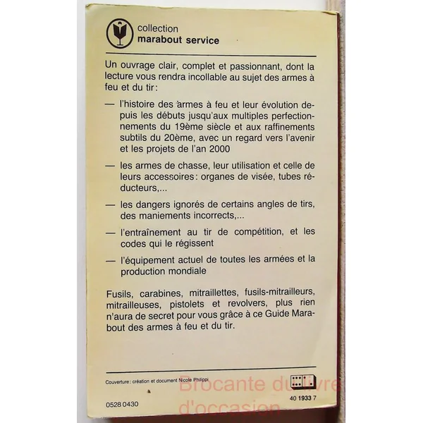 Le Guide Marabout des armes à feu et du tir