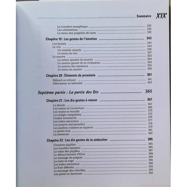 Le langage des gestes pour les nuls.