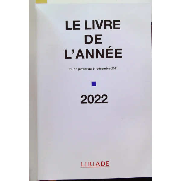 Le livre de l'année 2021-