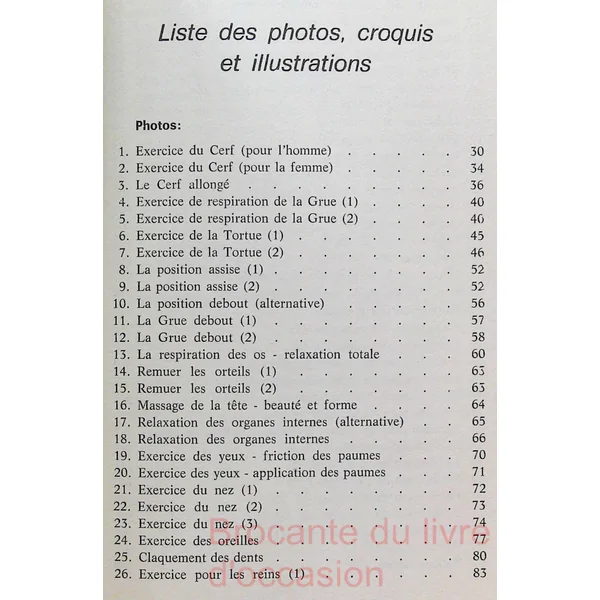 Le livre des exercices internes