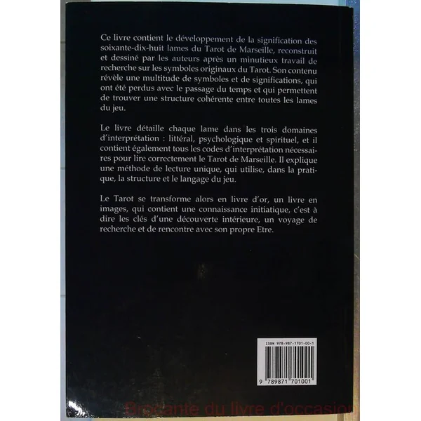 Le livre d'or du Tarot de Marseille