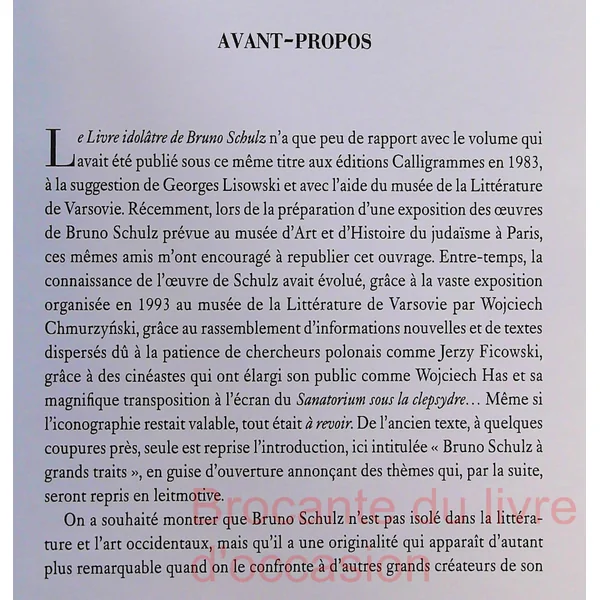 Le Livre idol^atre