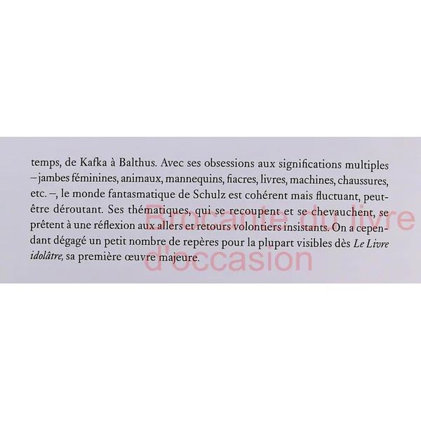 Le Livre idol^atre