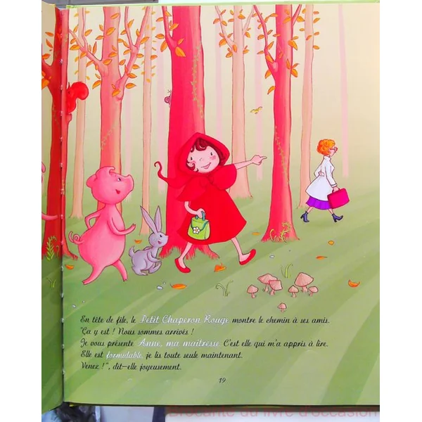 Le loup veut apprendre à lire..
