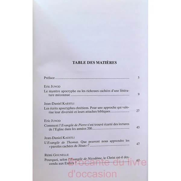 Le Mystère Apocryphe
