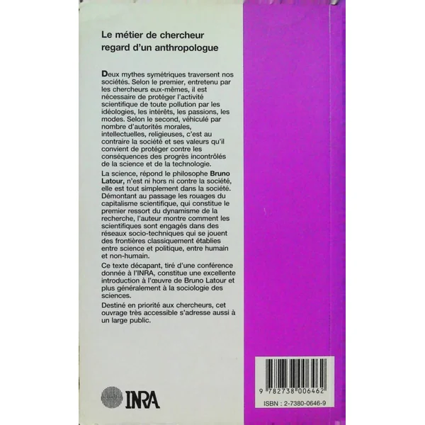 Le métier de chercheur