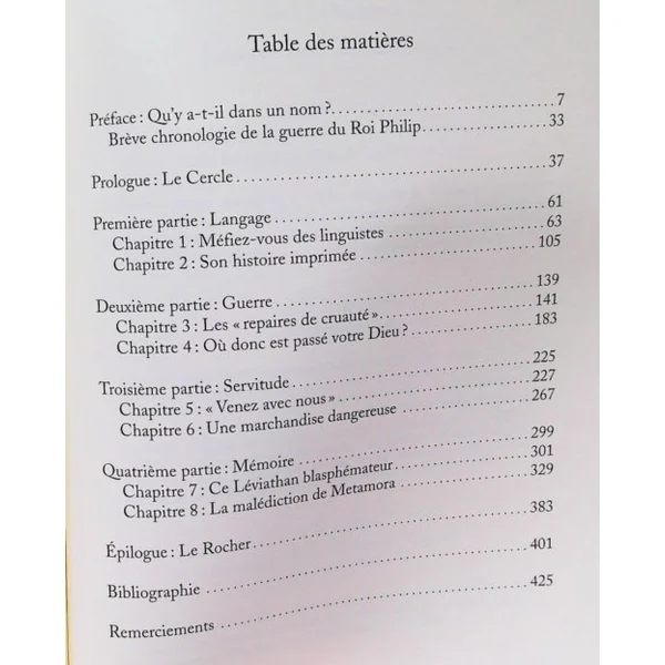 Le nom de la guerre