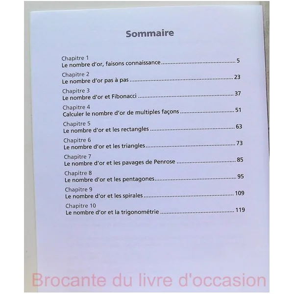 Le nombre d'or