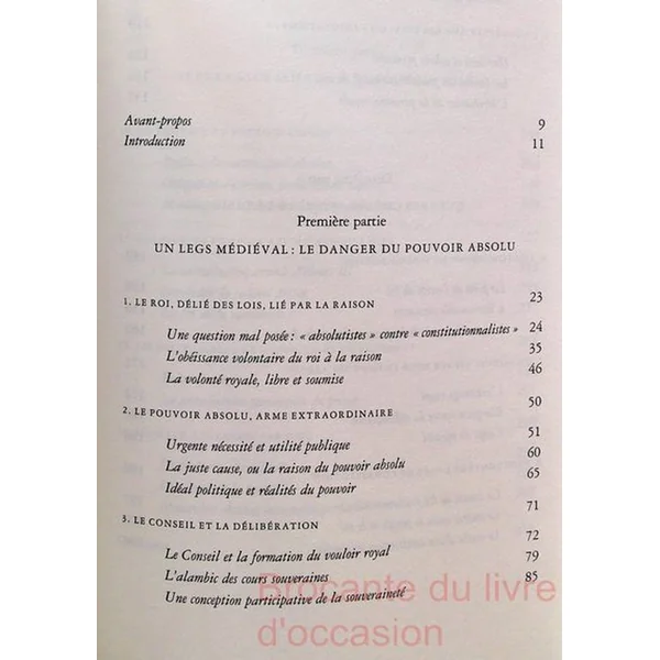 Le Pouvoir absolu-