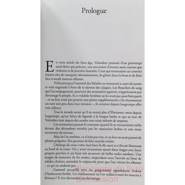 Le Sage De Valombre Tome 1 - Elminster Doit Mourir-