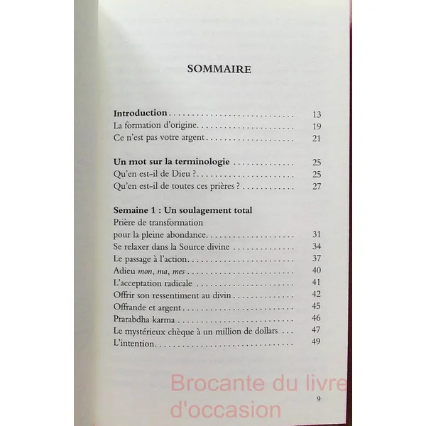 Le secret de l'abondance