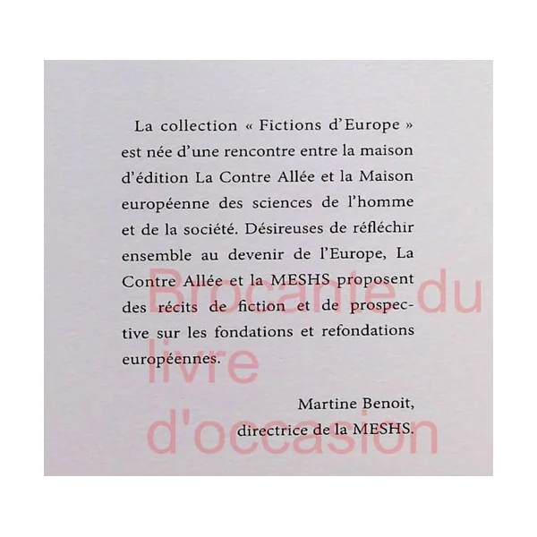 Le Sommeil d'Europe