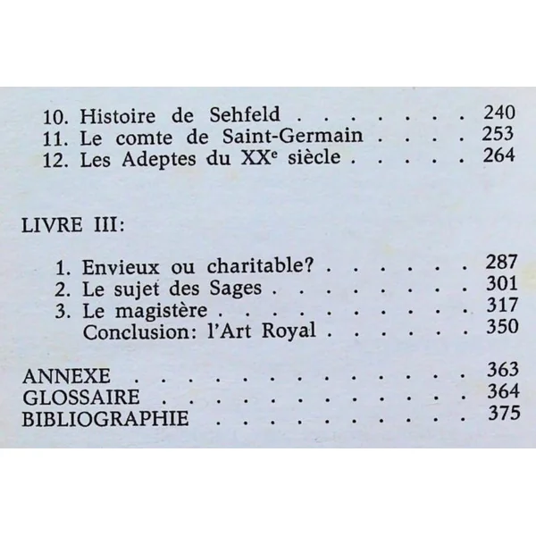 Le tresor des alchimistes