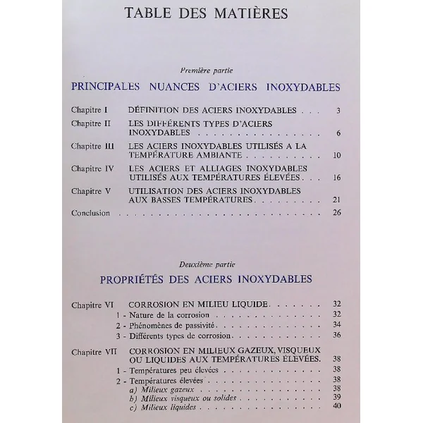 les aciers et alliages inoxydables uginox