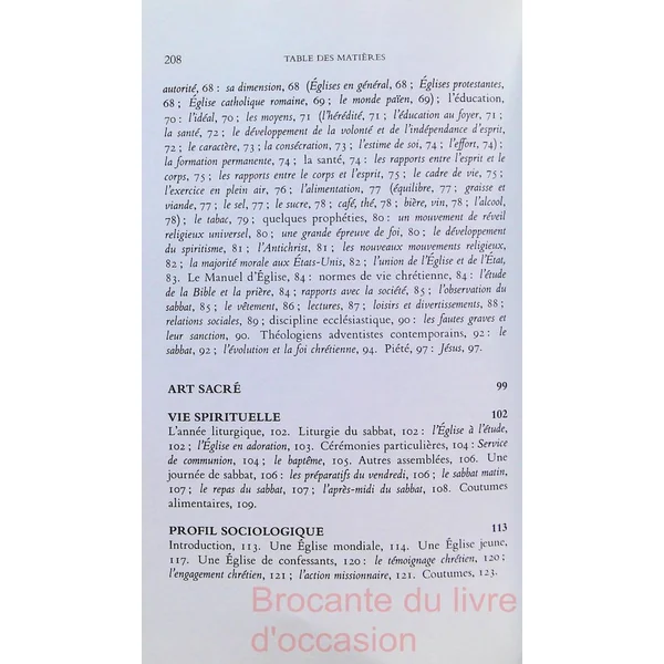 Les Adventistes du septième Jour