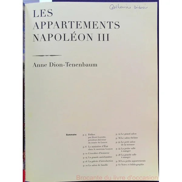 Les appartements de Napoléon III
