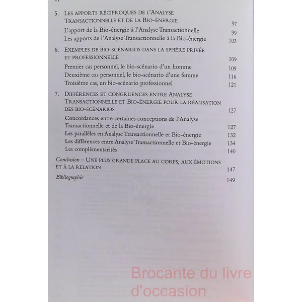 Les bio-scénarios