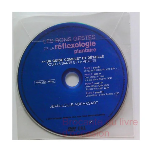 Les bons gestes de la refléxologie plantaire (DVD)-