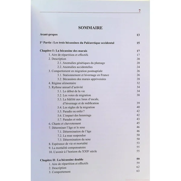 Les bécassines en France