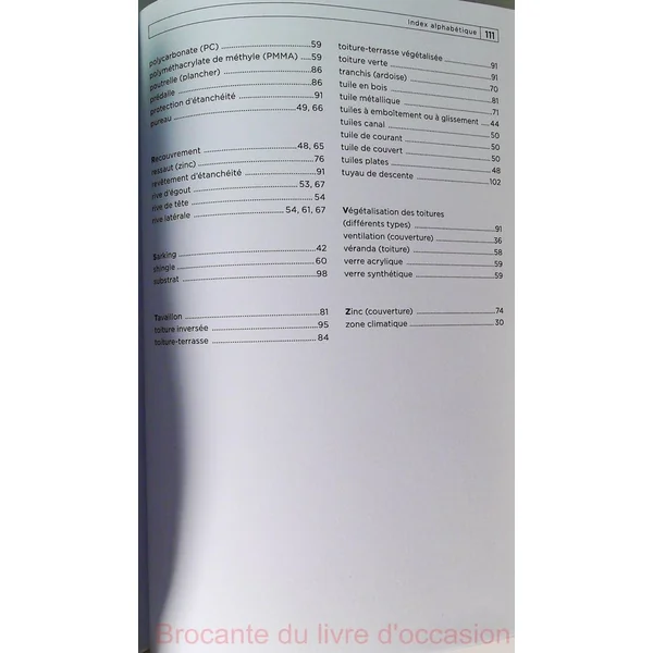 Les charpentes et les couvertures