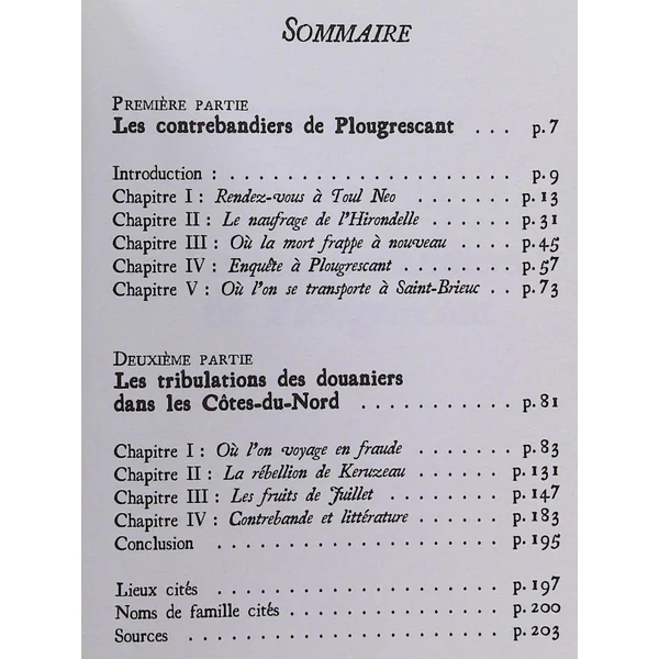 Les contrebandiers de Plougrescant