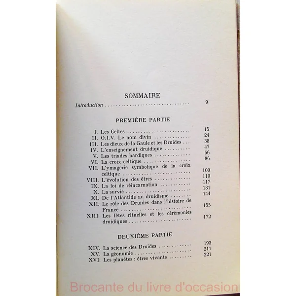 Les druides sciences et philosophie