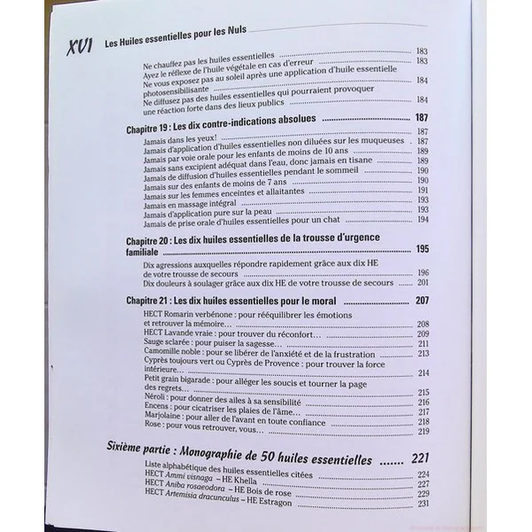 Les Huiles essentielles pour les nuls