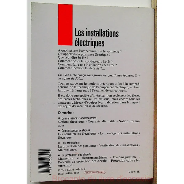 Les Installations électriques