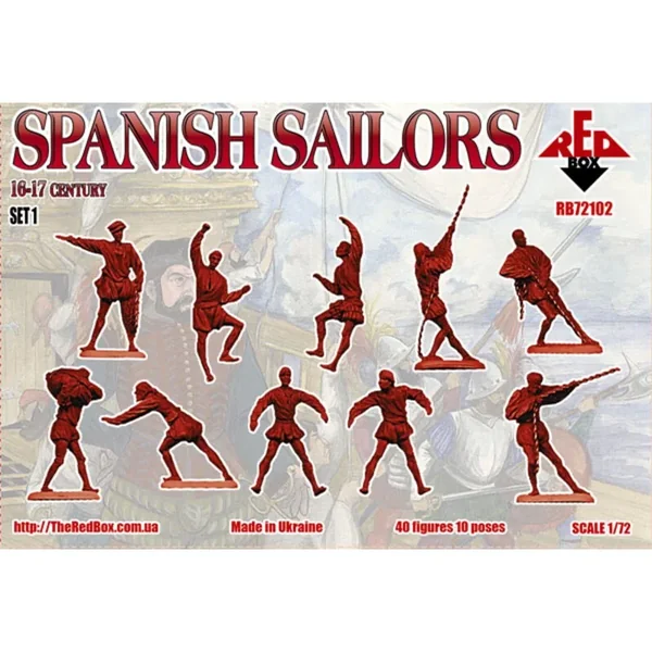Les marins espagnols 16-17 siècle