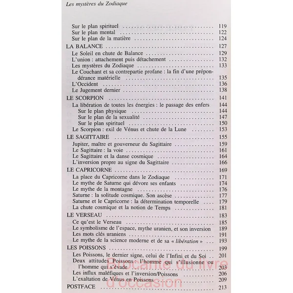 Les Mysteres Du Zodiaque-