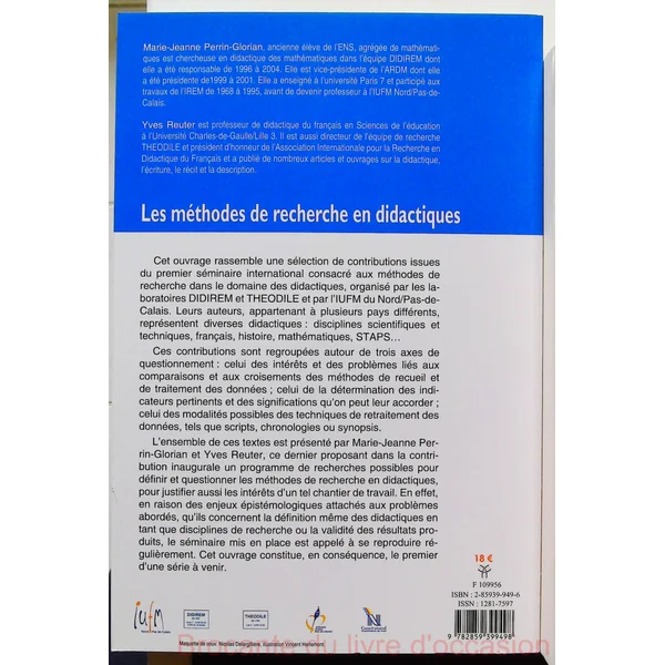 Les méthodes de recherche en didactique