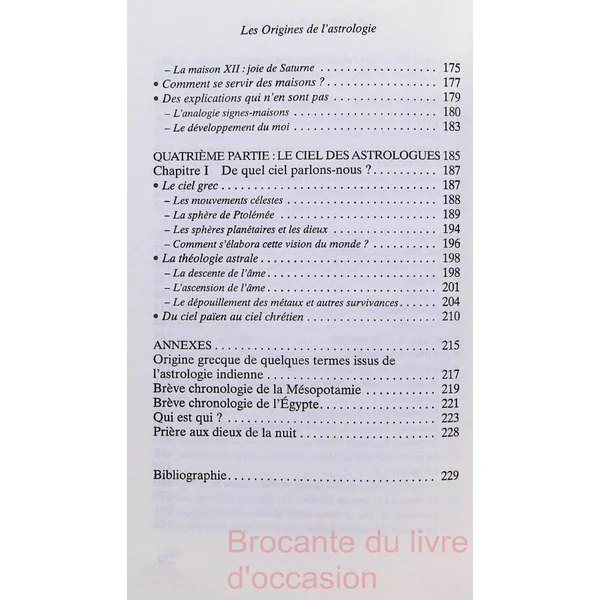 Les Origines de l'astrologie