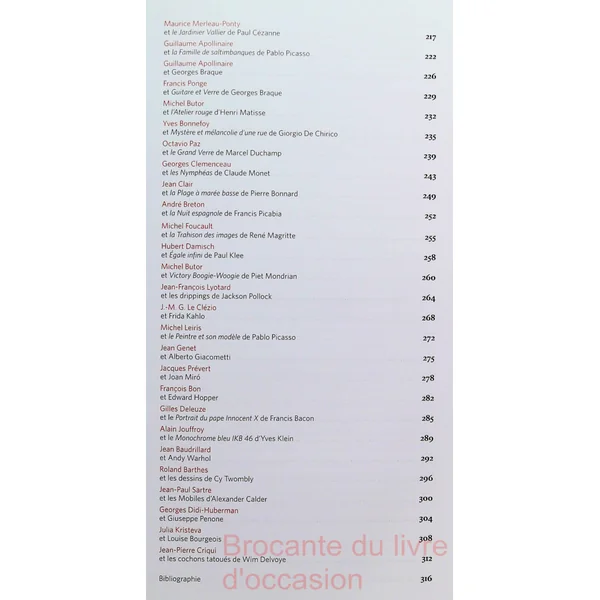 Les plus beaux textes de l'histoire de l'art-