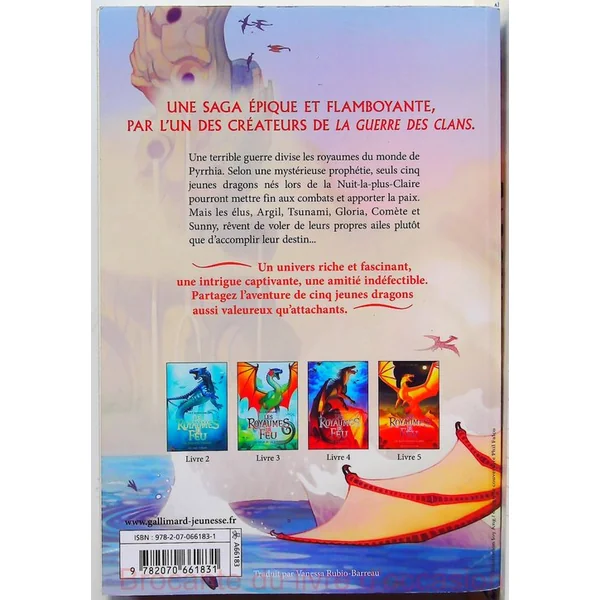 Les Royaumes De Feu Tome 1-La Prophétie