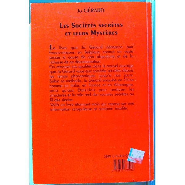 Les sociétés secrètes et leurs mystères