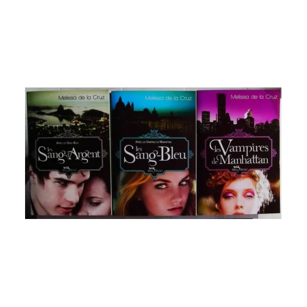 Les vampires de Manhattan 3 tomes