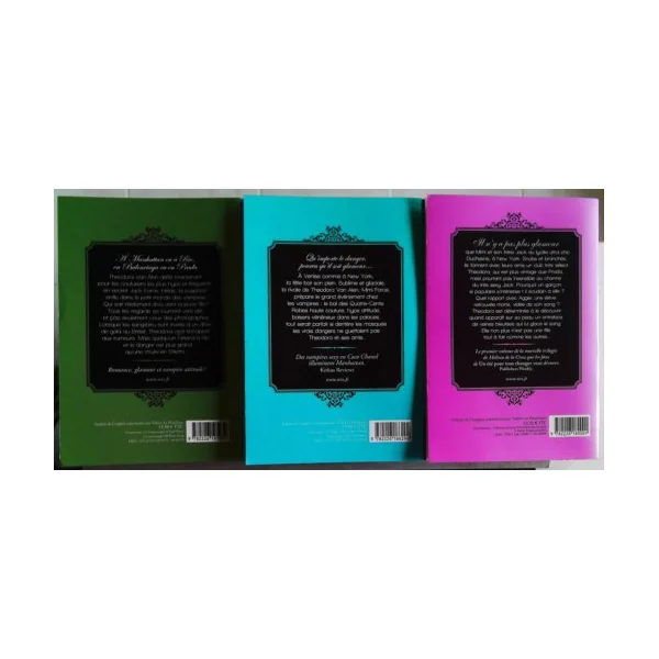 Les vampires de Manhattan 3 tomes