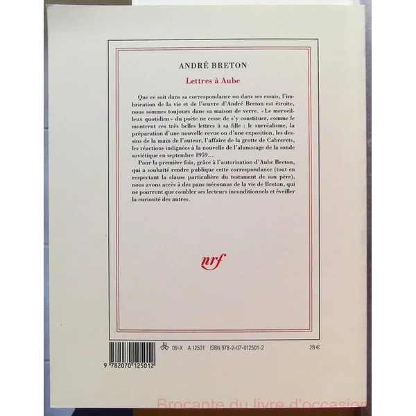 Lettres à Aube (1938-1966)