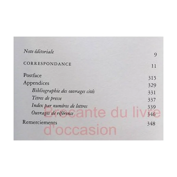 Lettres à Sonia (1939-1943)
