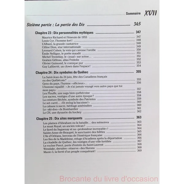 L'Histoire du Québec pour les Nuls