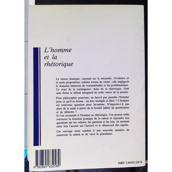 L'homme et la rhétorique, l'ecole de bruxelles