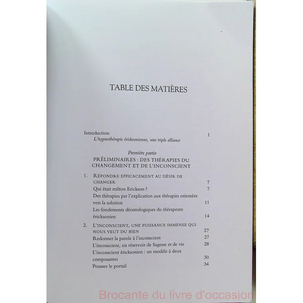 L'hypnose ericksonienne - Un sommeil qui éveille